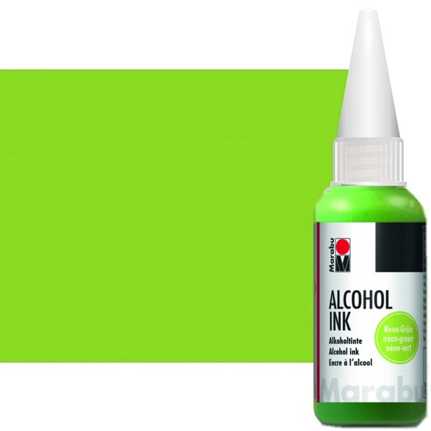 Marabu Alcohol Ink 20ml - Neon Green