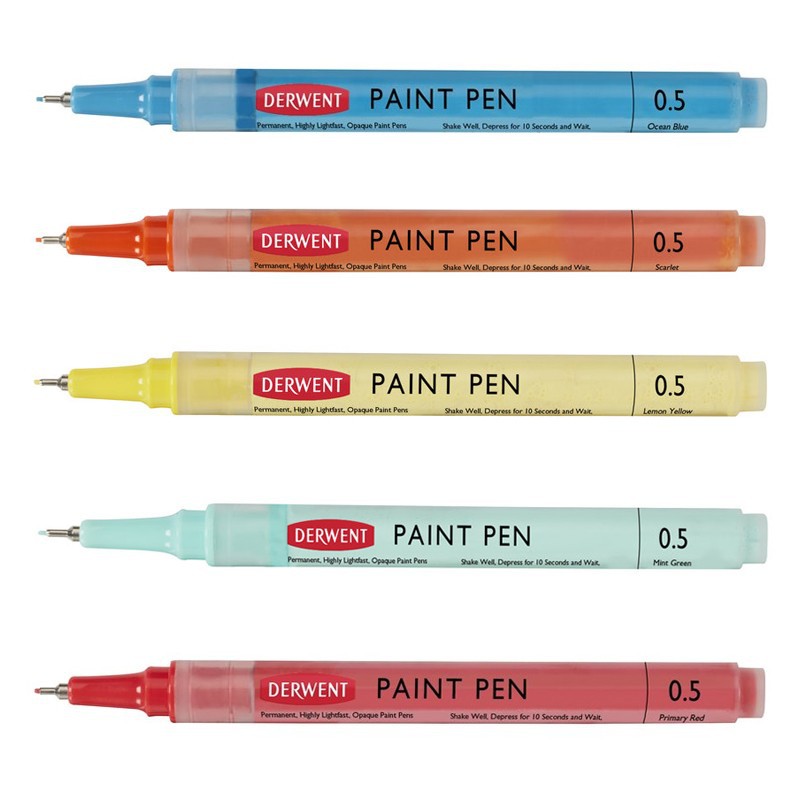 Derwent Permanent Paint Pens Palette