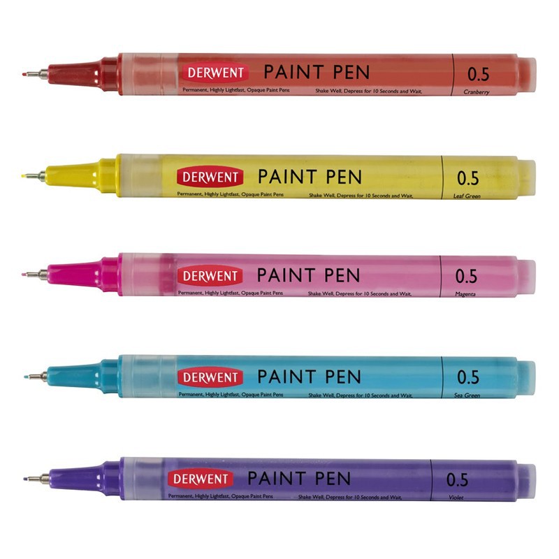 Derwent Permanent Paint Pens Palette