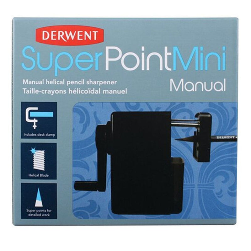 Derwent Superpoint Mini Manual Desk Pencil Sharpener