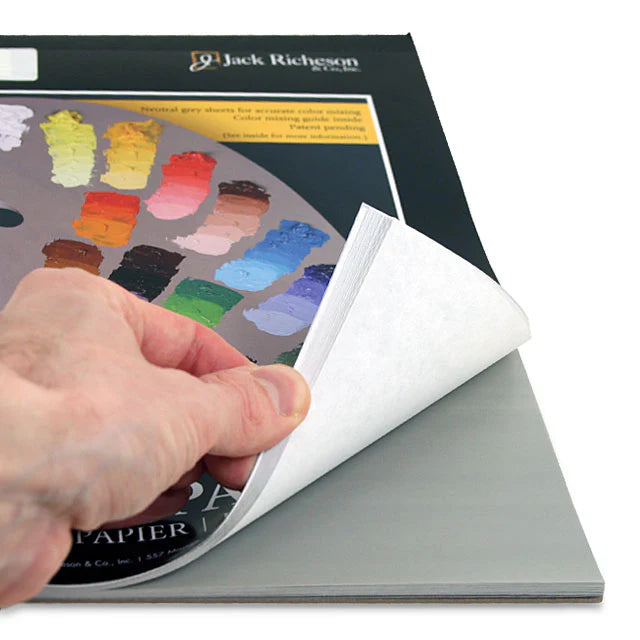 Jack Richeson Grey Matters Disposable Paper Palette - 16" x 20"