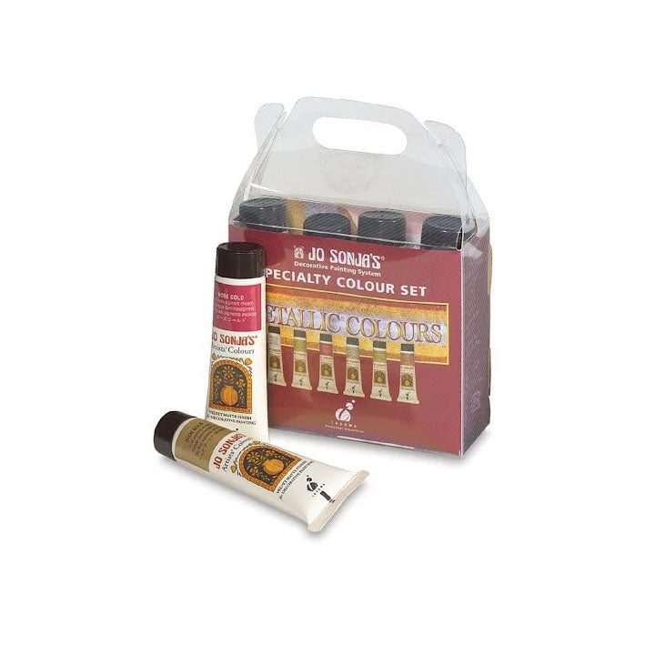 Jo Sonja's Metallic Paint Set 6 x 20ml