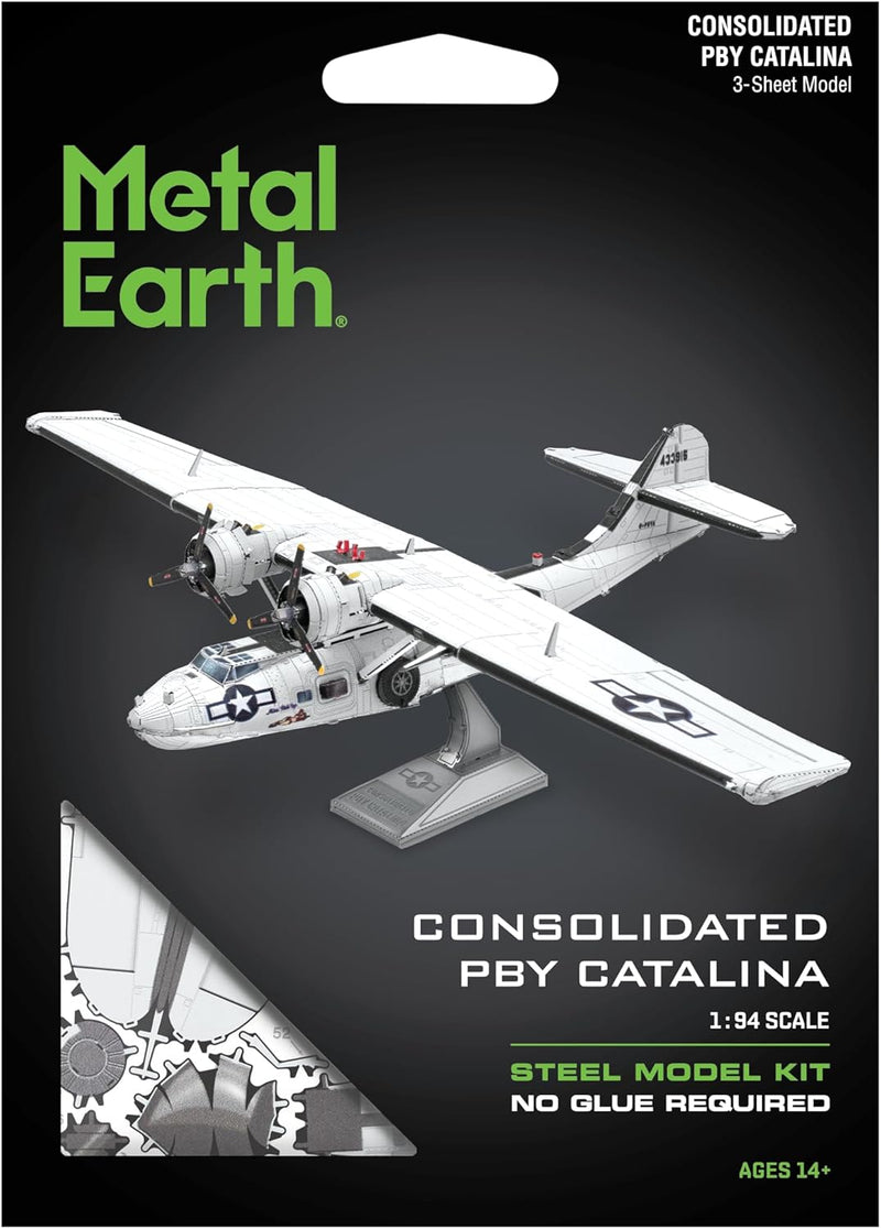 Metal Earth - Consolidated PBY Catalina 1:94 Scale WWII Sea Plane