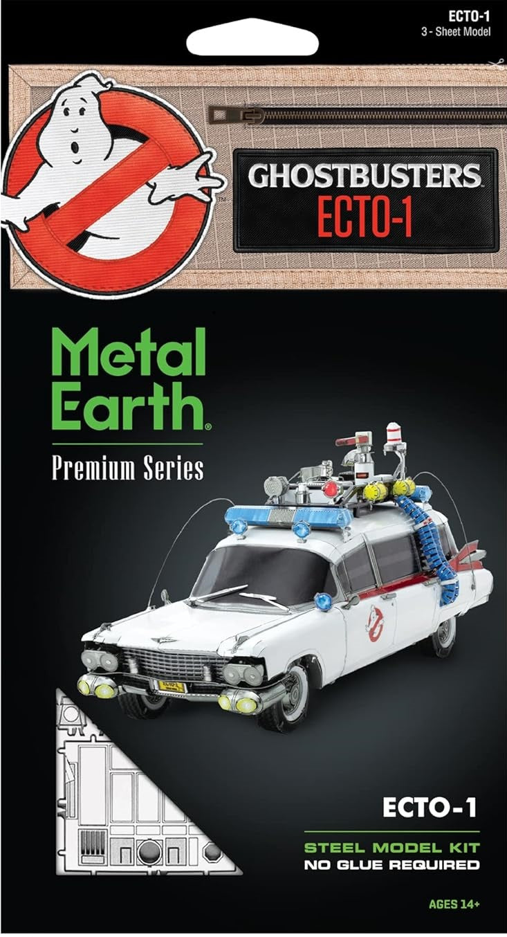 Metal Earth ICONX Premium Series - Ghostbusters ECTO-1