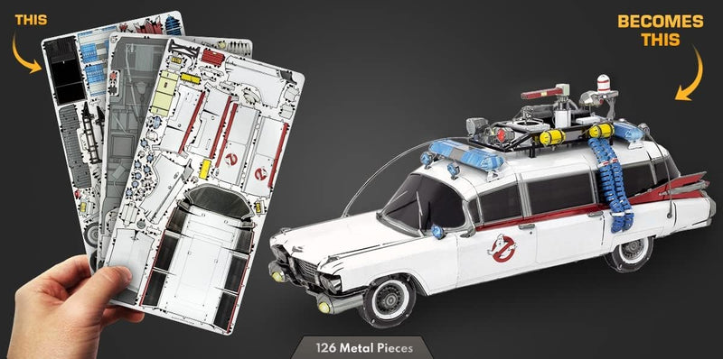 Metal Earth ICONX Premium Series - Ghostbusters ECTO-1