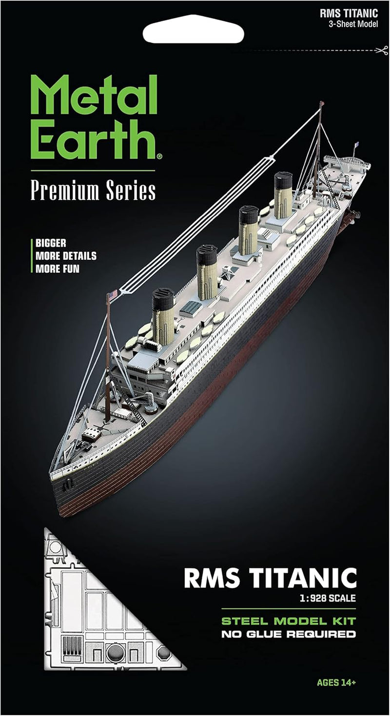 Metal Earth ICONX Premium Series - RMS Titanic Ship 1:928 Scale