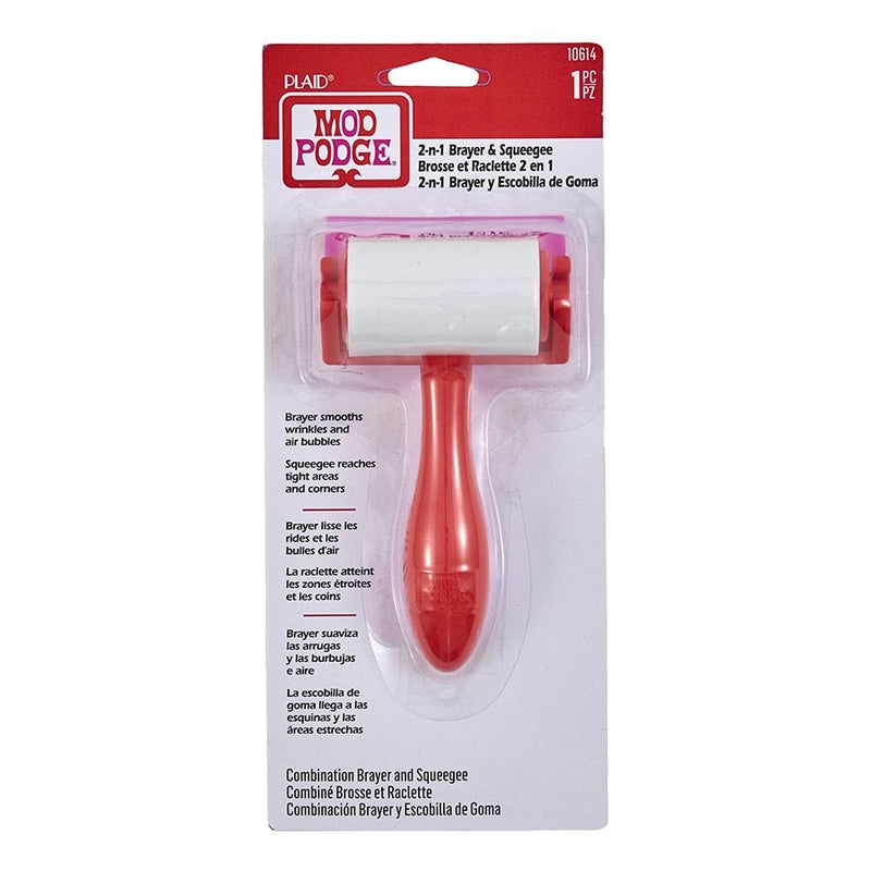 Mod Podge 2-n-1 Brayer & Squeegee Smoothing Tool