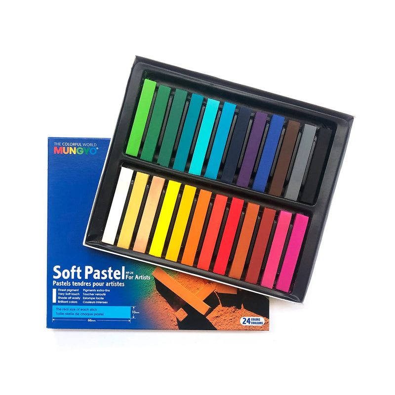 Mungyo Artists Square Pastels - 24pk