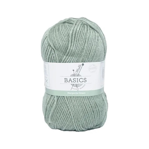 Malli Knitting Super Blend 100g Acrylic Yarn - Margarita Green