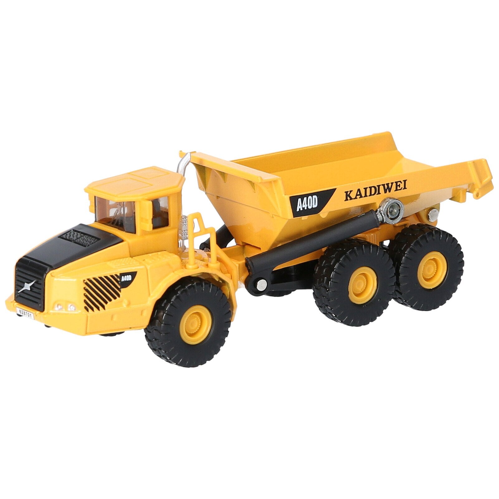 Die Cast Dump Truck 1:87 Scale Heavy Construction Mining Vehicle 3D Mo