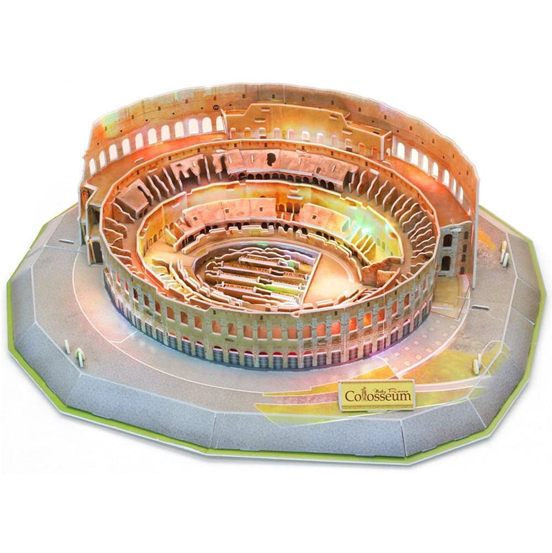 Cubic Fun Colosseum Led Series 3D Puzzle Model Building Kit