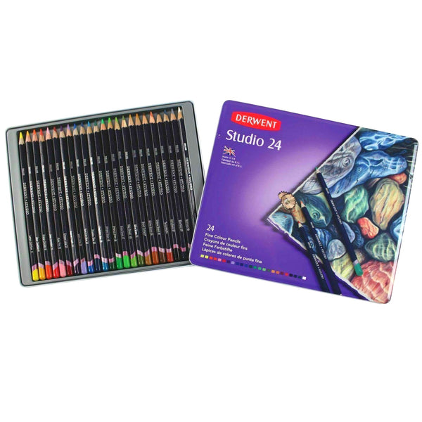 DERWENT Studio 24-piece Colored Pencil Set - 9587647